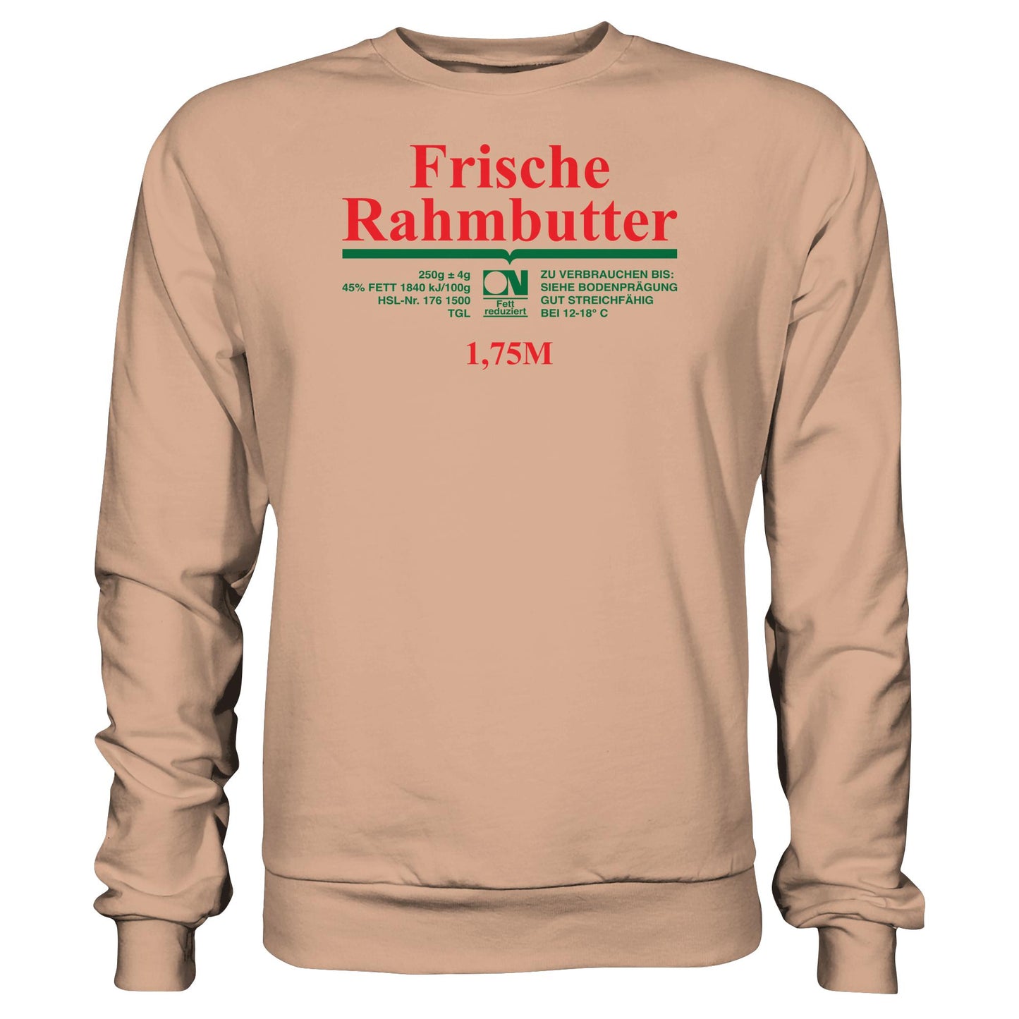 DDR Ostalgie Pullover Unisex • FRISCHE RAHMBUTTER - KONSUM