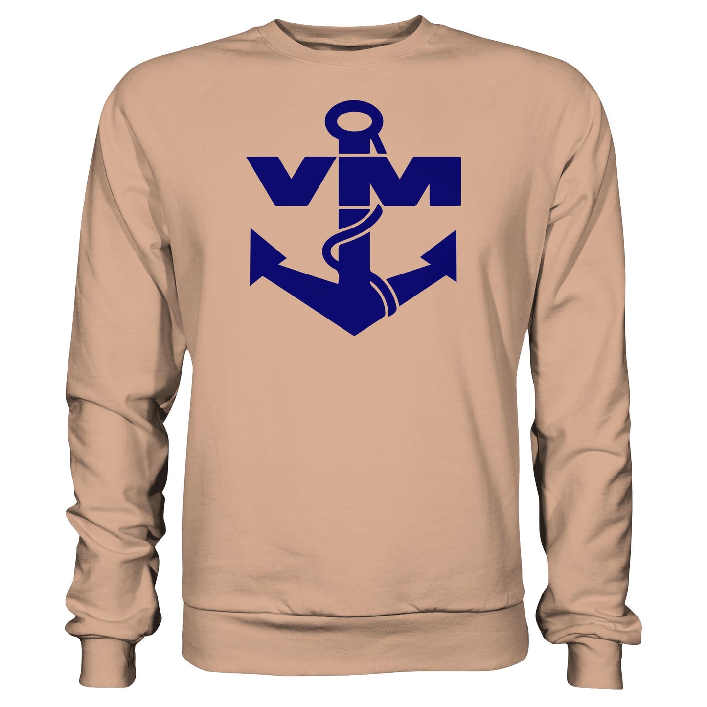 DDR Ostalgie Pullover Unisex • NVA EMBLEM - VOLKSMARINE SEESTREITKRÄFTE - BRUST