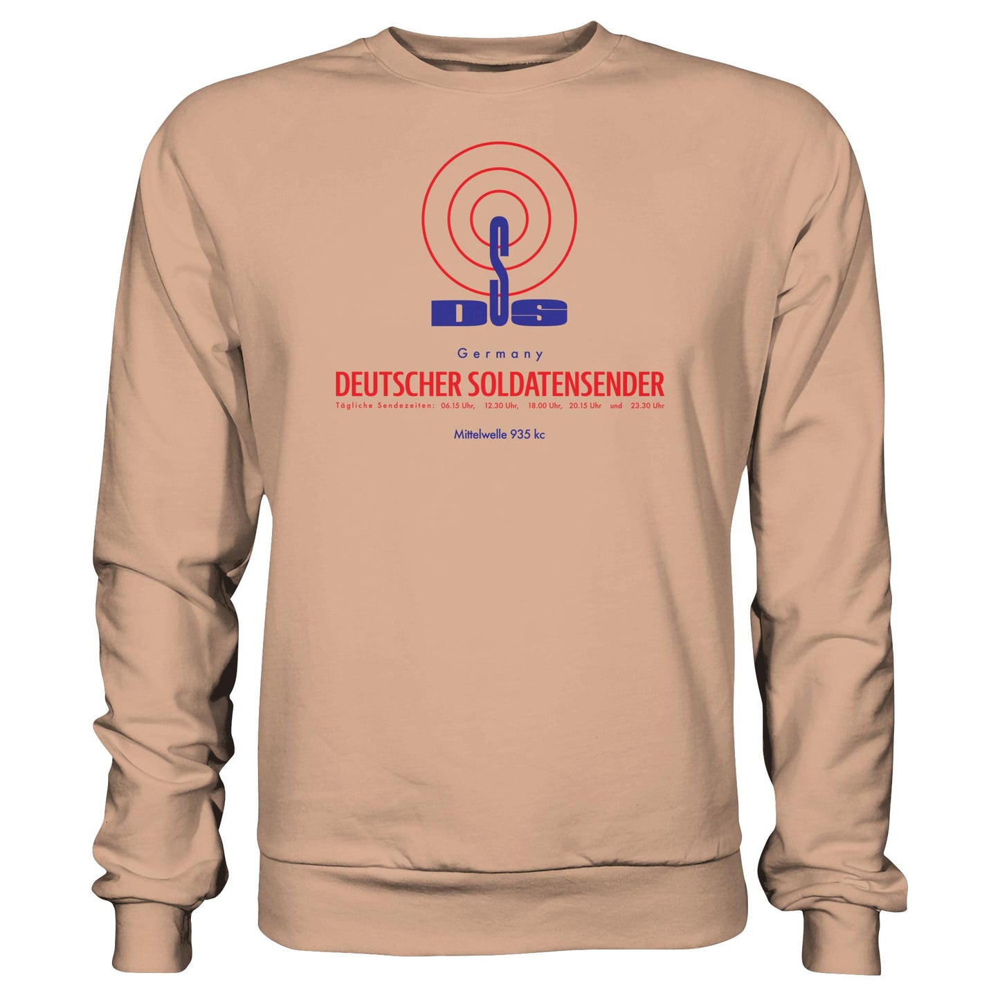DDR Ostalgie Pullover Unisex • DEUTSCHER SOLDATENSENDER BERLIN