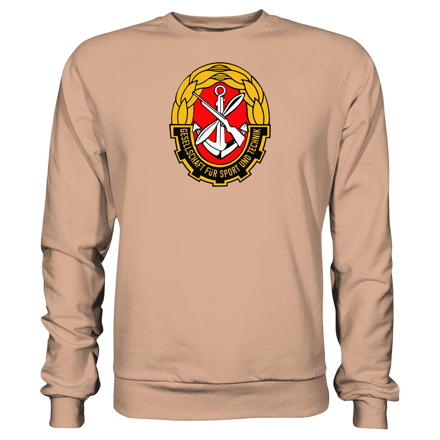 DDR Ostalgie Pullover Unisex • GST - GESELLSCHAFT FÜR SPORT UND TECHNIK