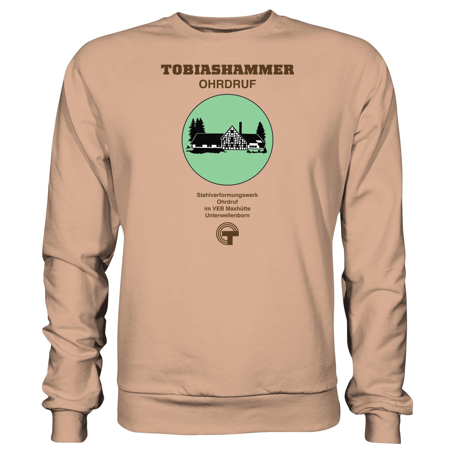 DDR Ostalgie Pullover Unisex • TOBIASHAMMER OHRDRUF - VEB MAXHÜTTE