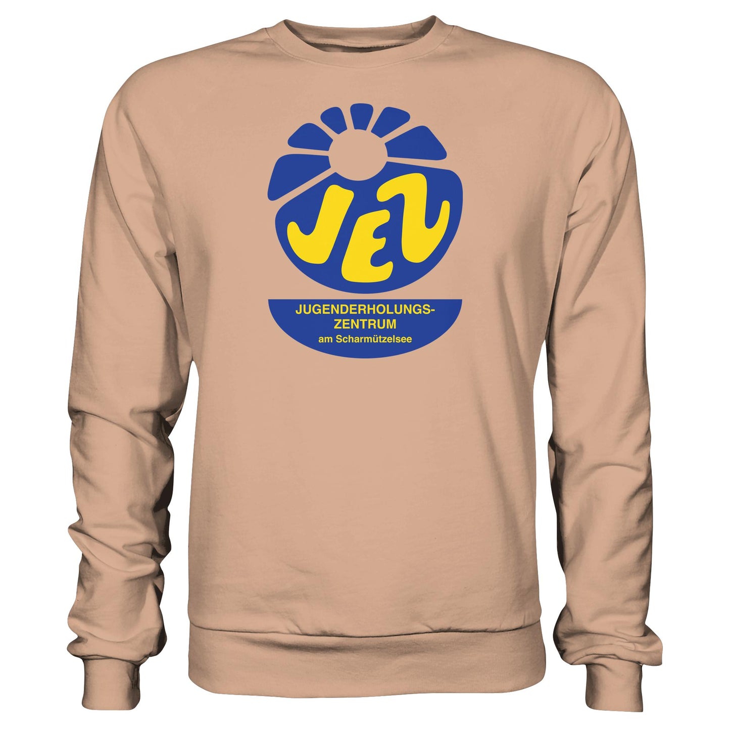 DDR Ostalgie Pullover Unisex • JEZ - JUGENDERHOLUNGSZENTRUM SCHARMÜTZELSEE