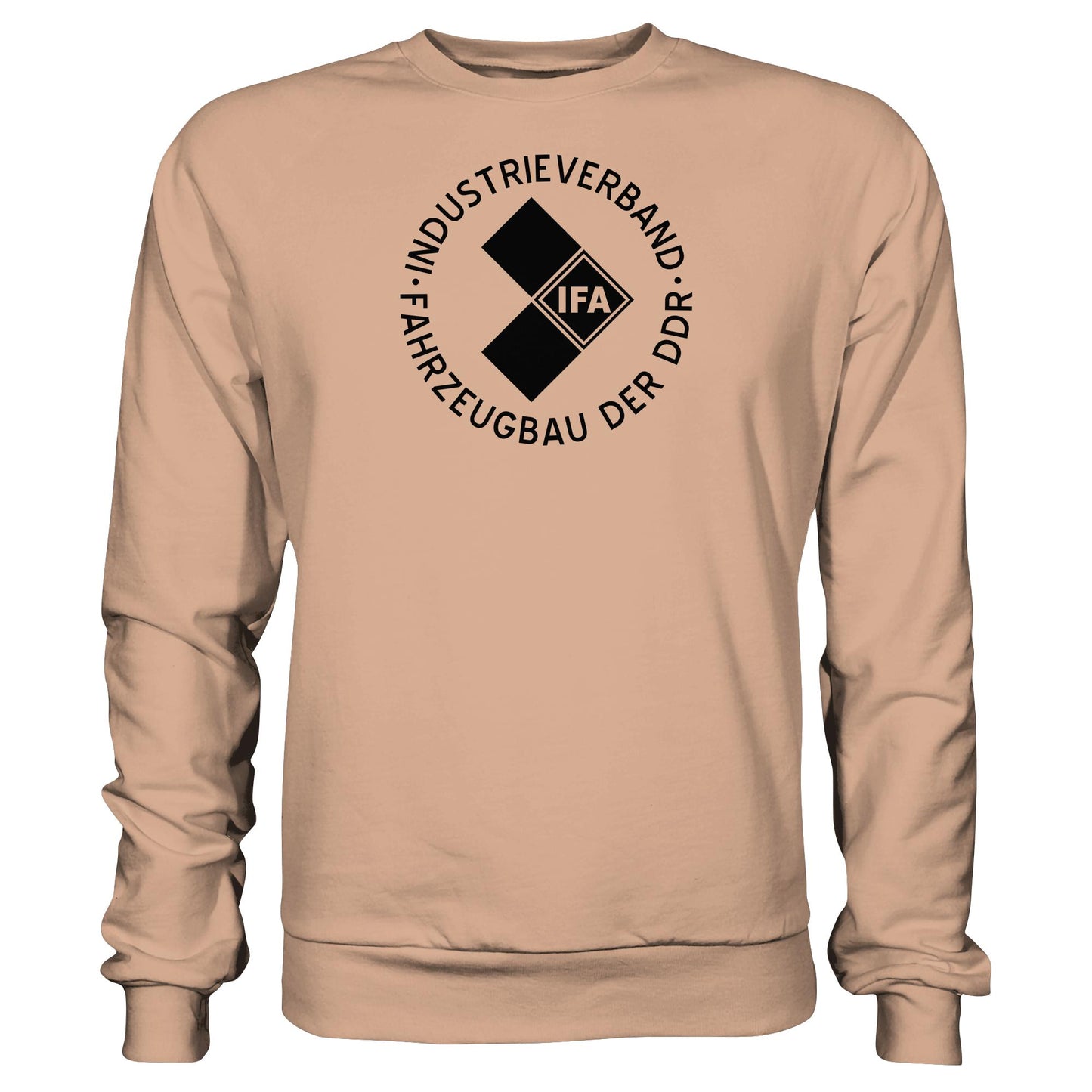 DDR Ostalgie Pullover Unisex • IFA INDUSTRIEVERBAND FAHRZEUGBAU ( LOGO 1970er) - hell