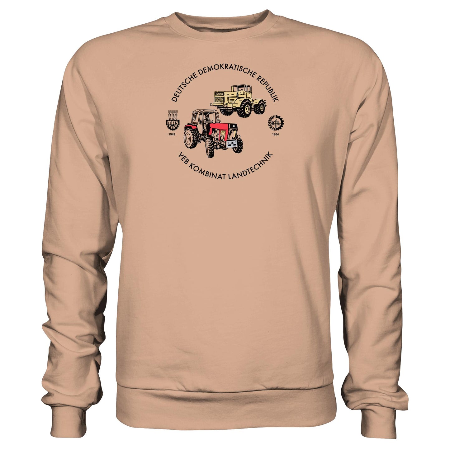 DDR Ostalgie Pullover Unisex • VEB KOMBINAT LANDTECHNIK (ORIGINAL GEDÄCHTNISTELLER)