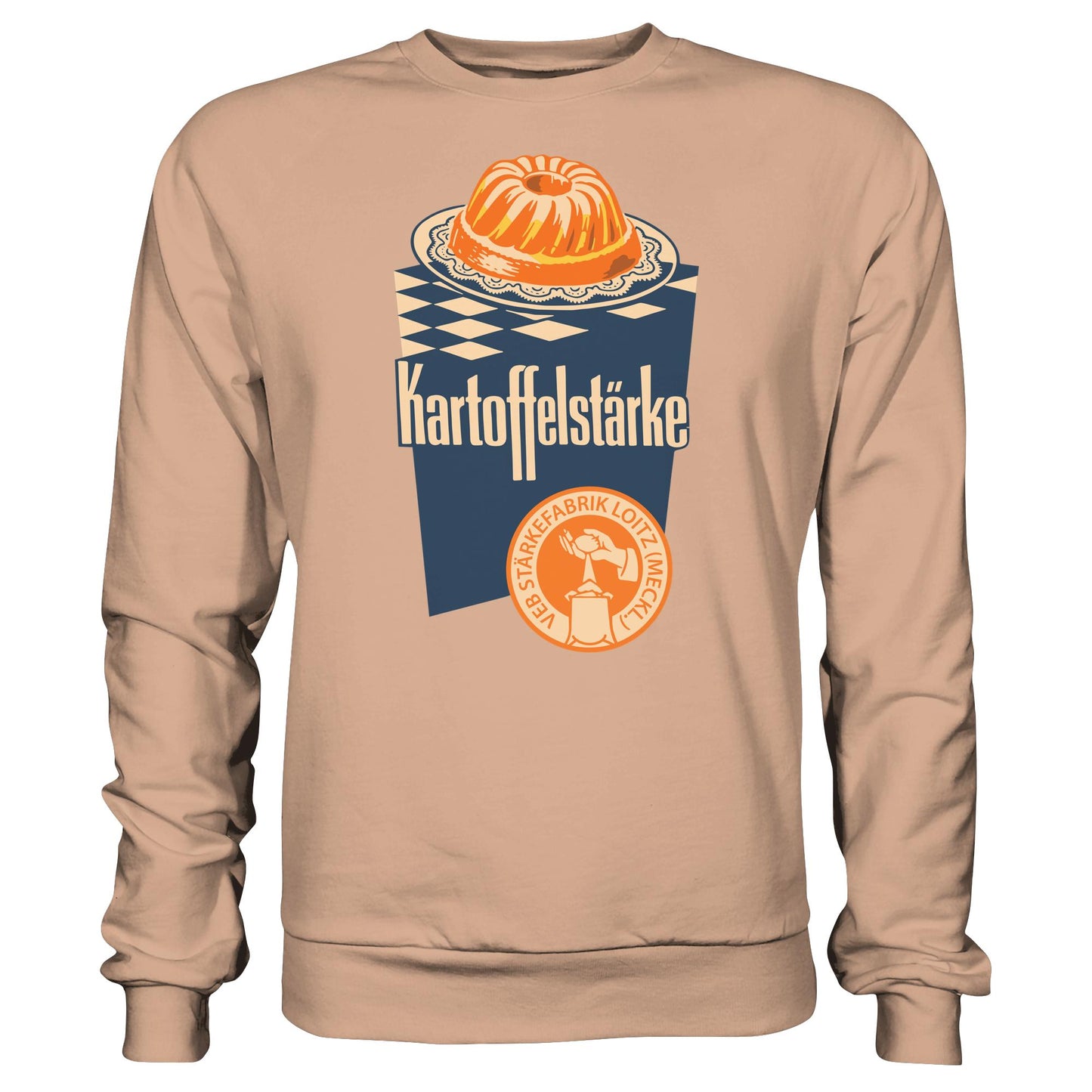 DDR Ostalgie Pullover Unisex • VEB KARTOFFELSTÄRKE - VEB STÄRKEFABRIK LOITZ