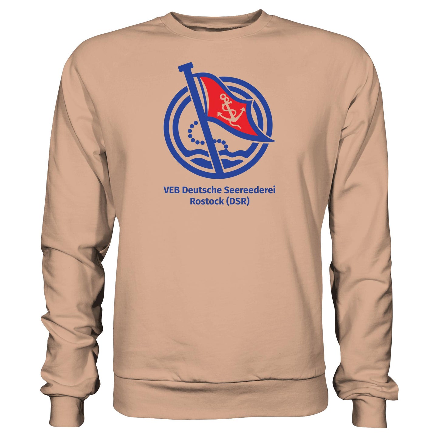 DDR Ostalgie Pullover Unisex • VEB DEUTSCHE SEEREEDEREI ROSTOCK (DSR)