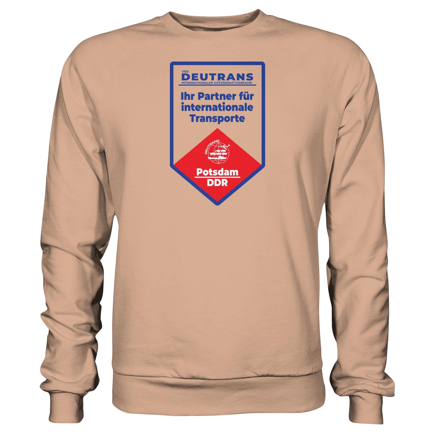 DDR Ostalgie Pullover Unisex • VEB DEUTRANS - POTSDAM