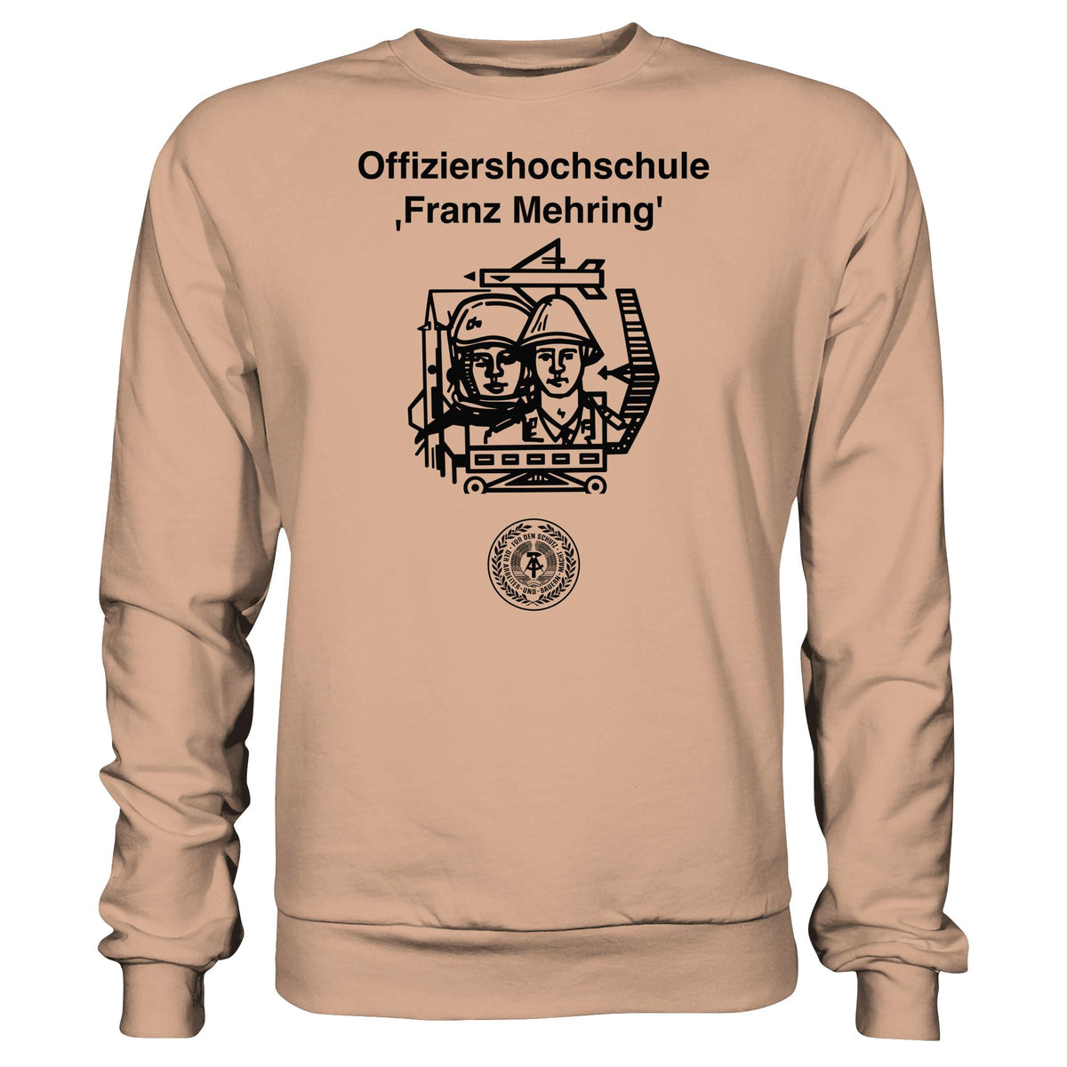 DDR Ostalgie Pullover Unisex • NVA - OFFIZIERSHOCHSCHULE FRANZ MEHRING