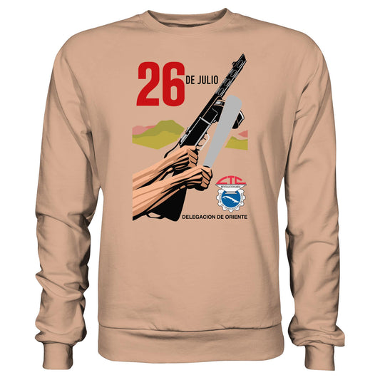 DDR Ostalgie Pullover Unisex • BEWEGUNG DES 26. JULI, KUBA (ORIGINAL POSTER)