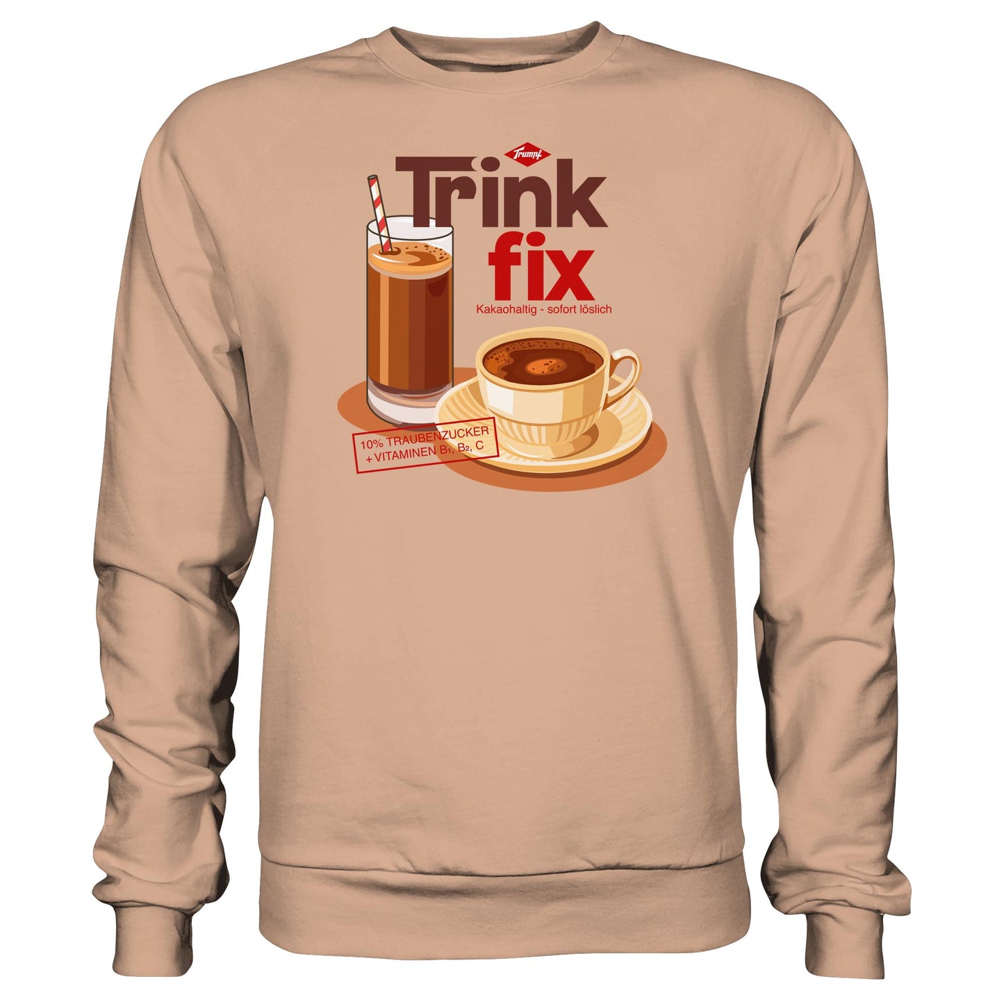 DDR Ostalgie Pullover Unisex • TRINK FIX - DOSEN-DESIGN