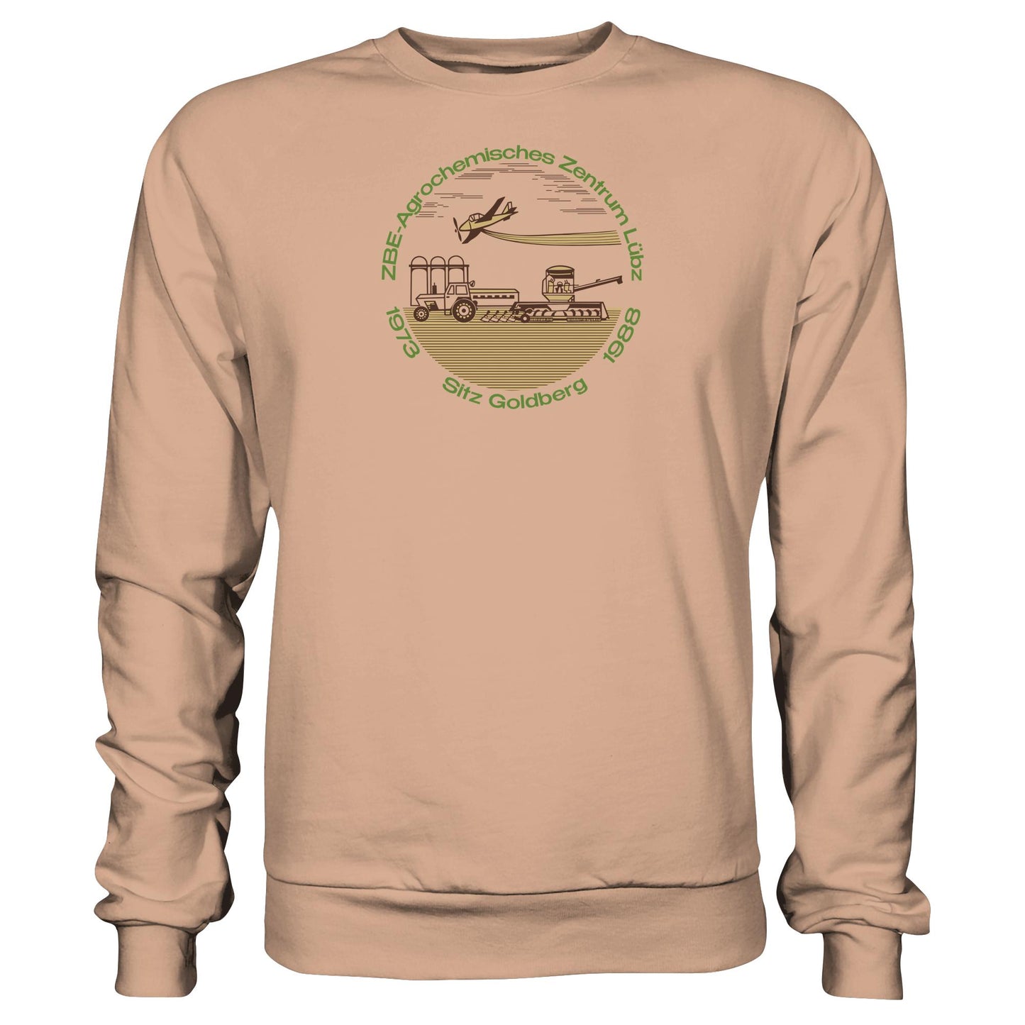 DDR Ostalgie Pullover Unisex • ZBE AGROCHEMISCHES ZENTRUM LÜBZ