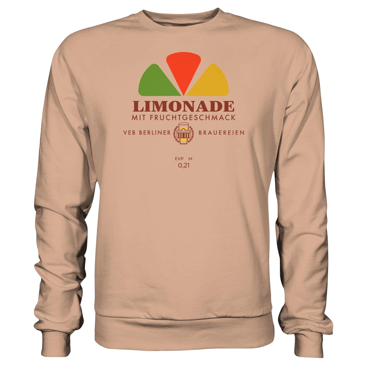 DDR Ostalgie Pullover Unisex • VEB BERLINER BRAUEREIEN - LIMONADE