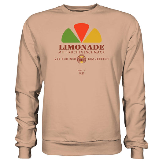 DDR Ostalgie Pullover Unisex • VEB BERLINER BRAUEREIEN - LIMONADE