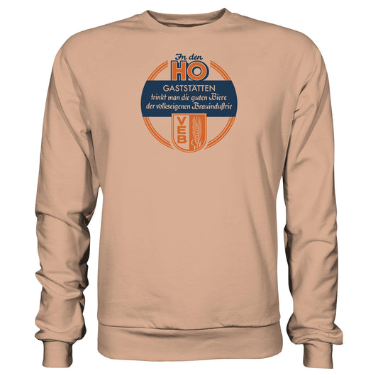 DDR Ostalgie Pullover Unisex • HO - VOLKSEIGENE BRAUINDUSTRIE