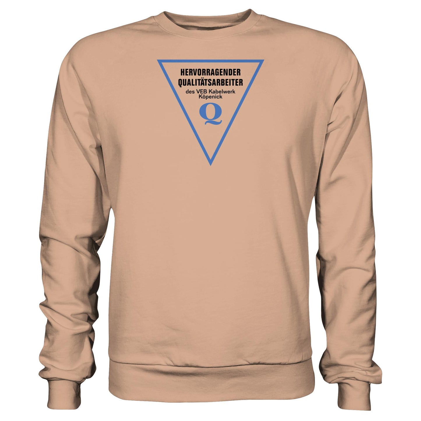 DDR Ostalgie Pullover Unisex • HERVORRAGENDER QUALITÄTSARBEITER DES VEB KABELWERK KÖPENICK