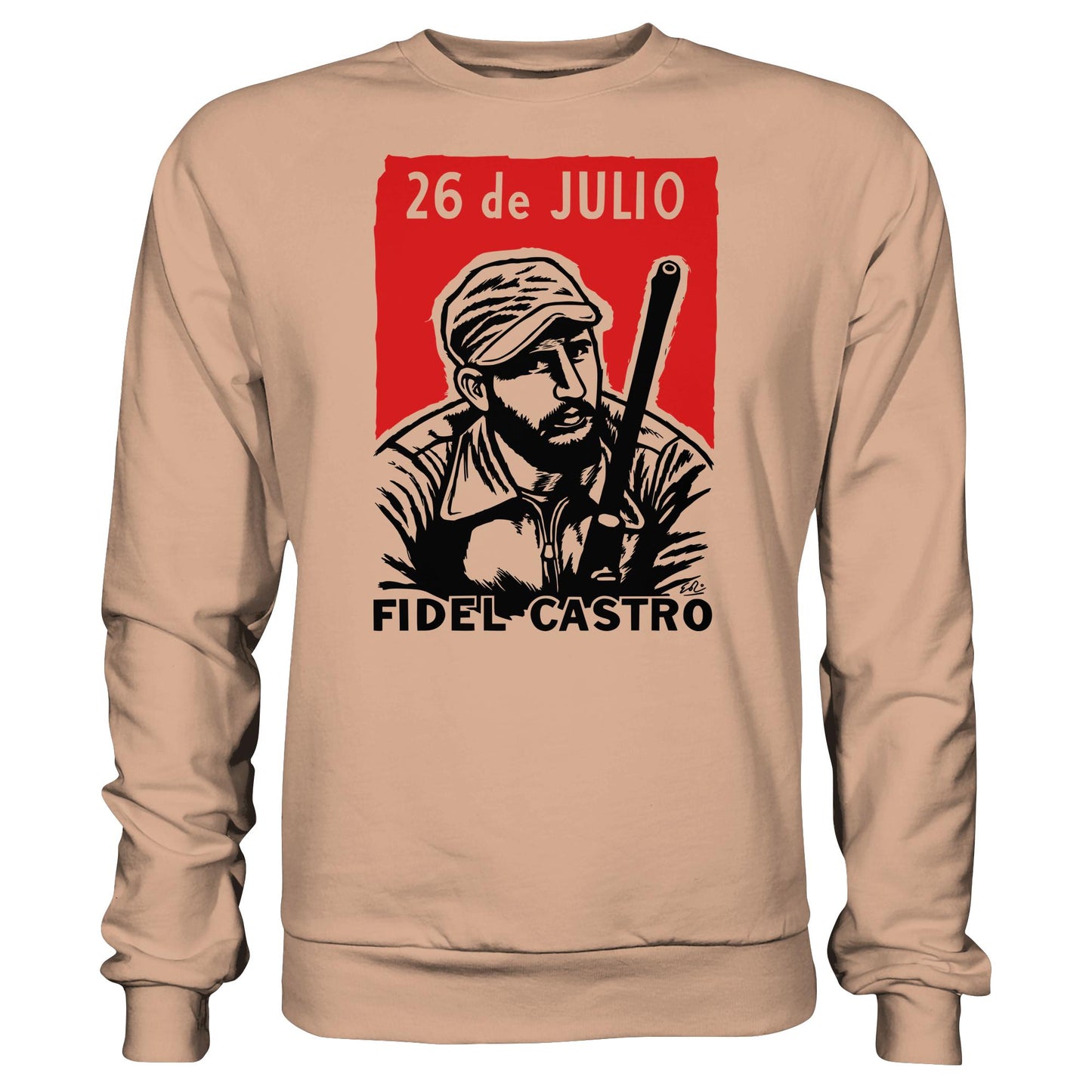 DDR Ostalgie Pullover Unisex • FIDEL CASTRO - BEWEGUNG DES 26. JULI