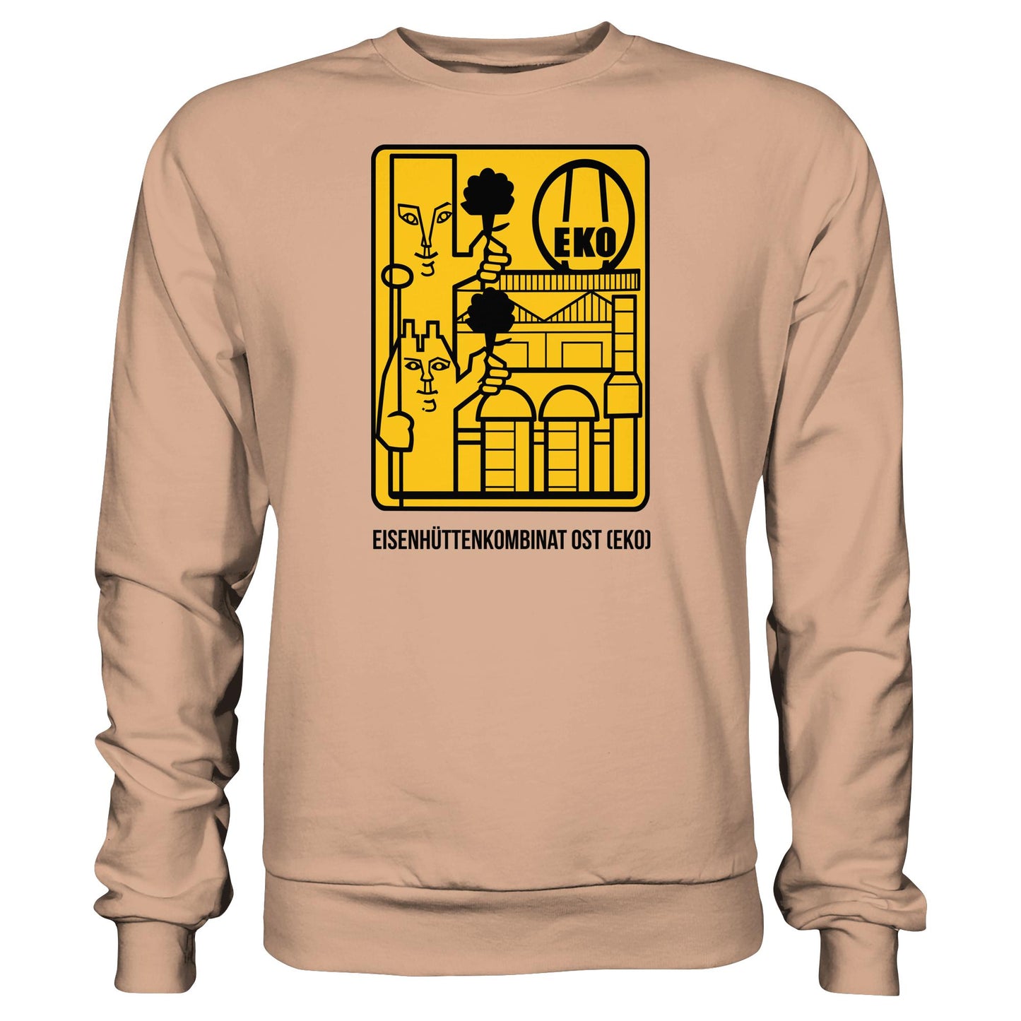 DDR Ostalgie Pullover Unisex • EISENHÜTTENKOMBINAT OST (EKO)