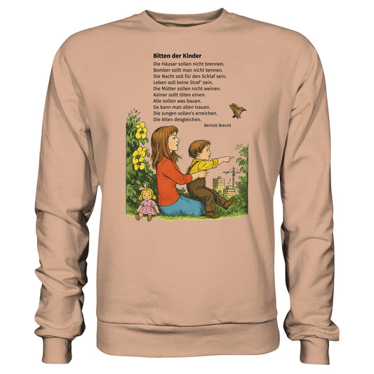 DDR Ostalgie Pullover Unisex • BITTEN DER KINDER - UNSERE FIBEL