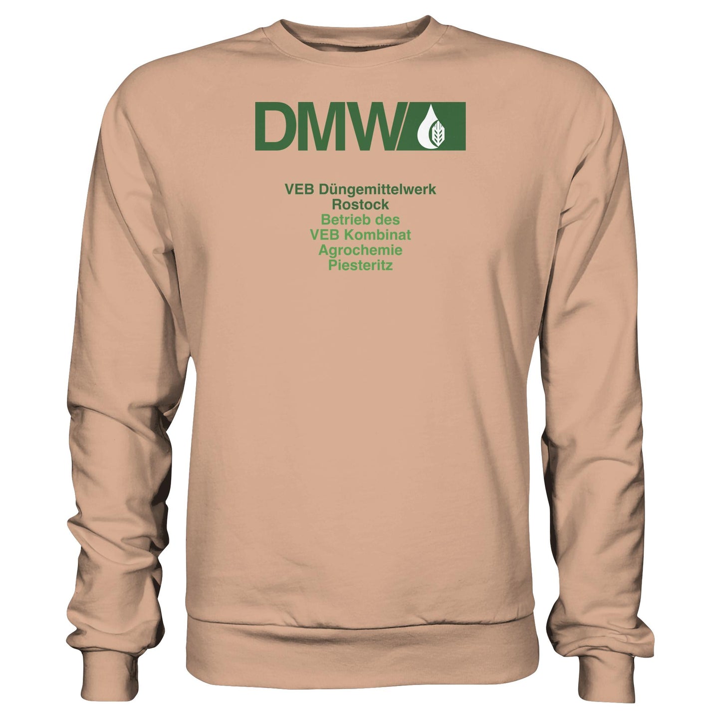 DDR Ostalgie Pullover Unisex • VEB DÜNGEMITTELWERK ROSTOCK