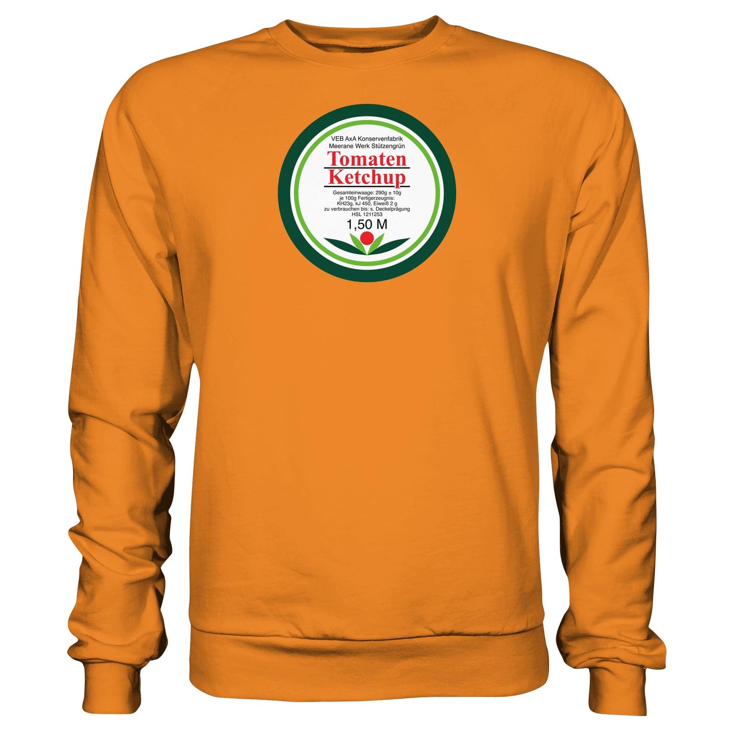 DDR Ostalgie Pullover Unisex • VEB AXA KONSERVEN MEERANE - TOMATEN-KETCHUP