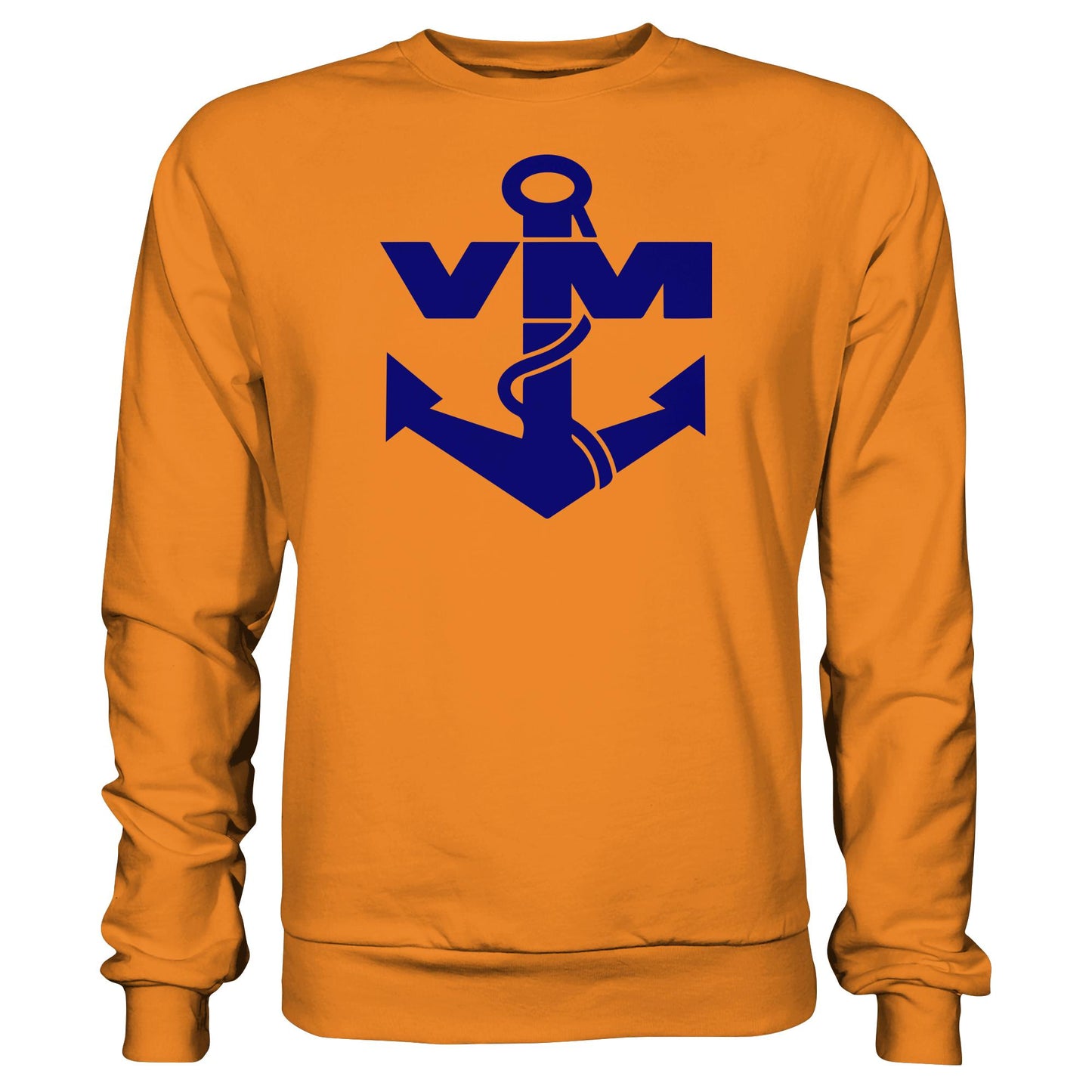 DDR Ostalgie Pullover Unisex • NVA EMBLEM - VOLKSMARINE SEESTREITKRÄFTE - BRUST