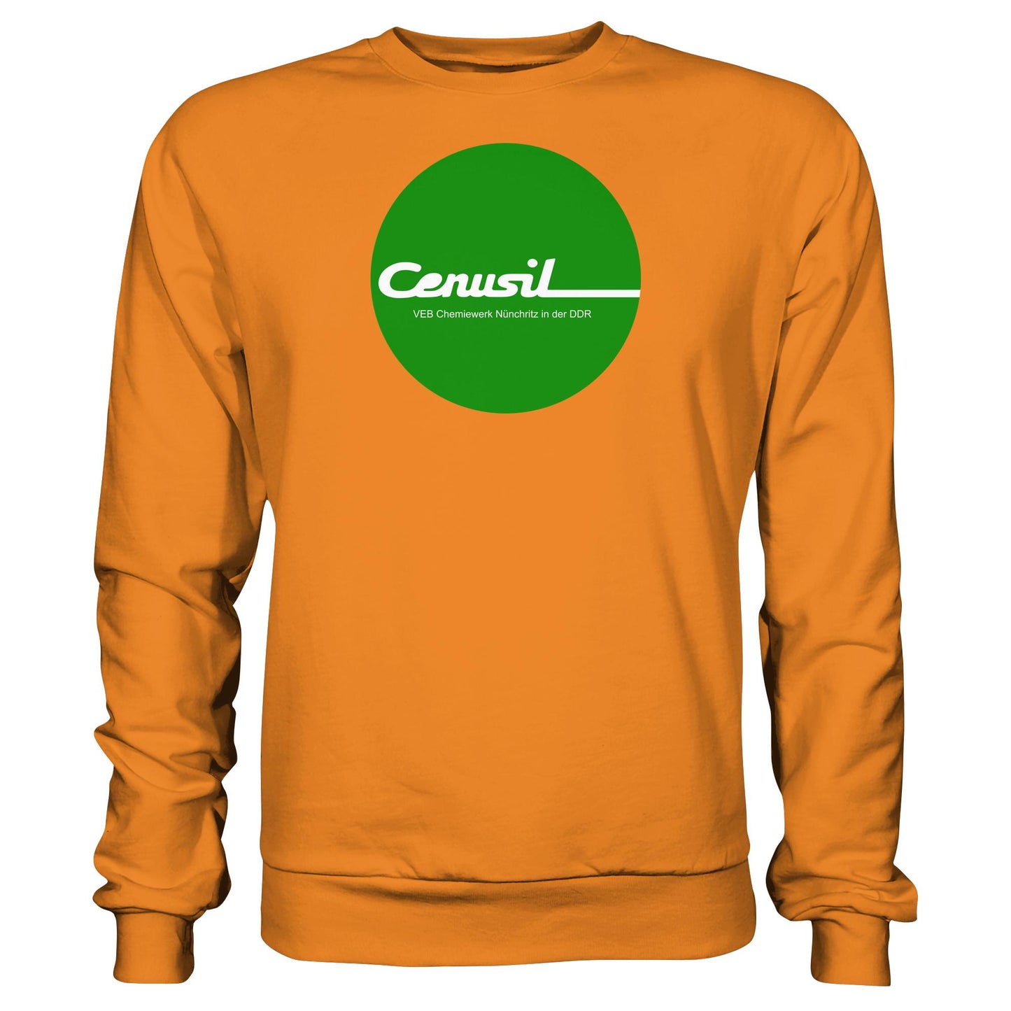 DDR Ostalgie Pullover Unisex • CENUSIL - VEB CHEMIE NÜNCHRITZ