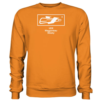 DDR Ostalgie Pullover Unisex • VEB WAGGONBAU NIESKY