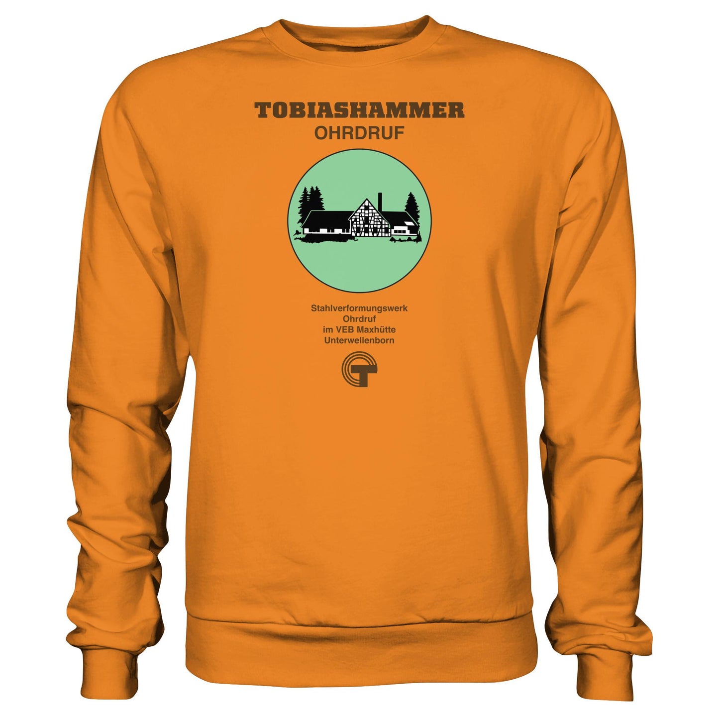 DDR Ostalgie Pullover Unisex • TOBIASHAMMER OHRDRUF - VEB MAXHÜTTE