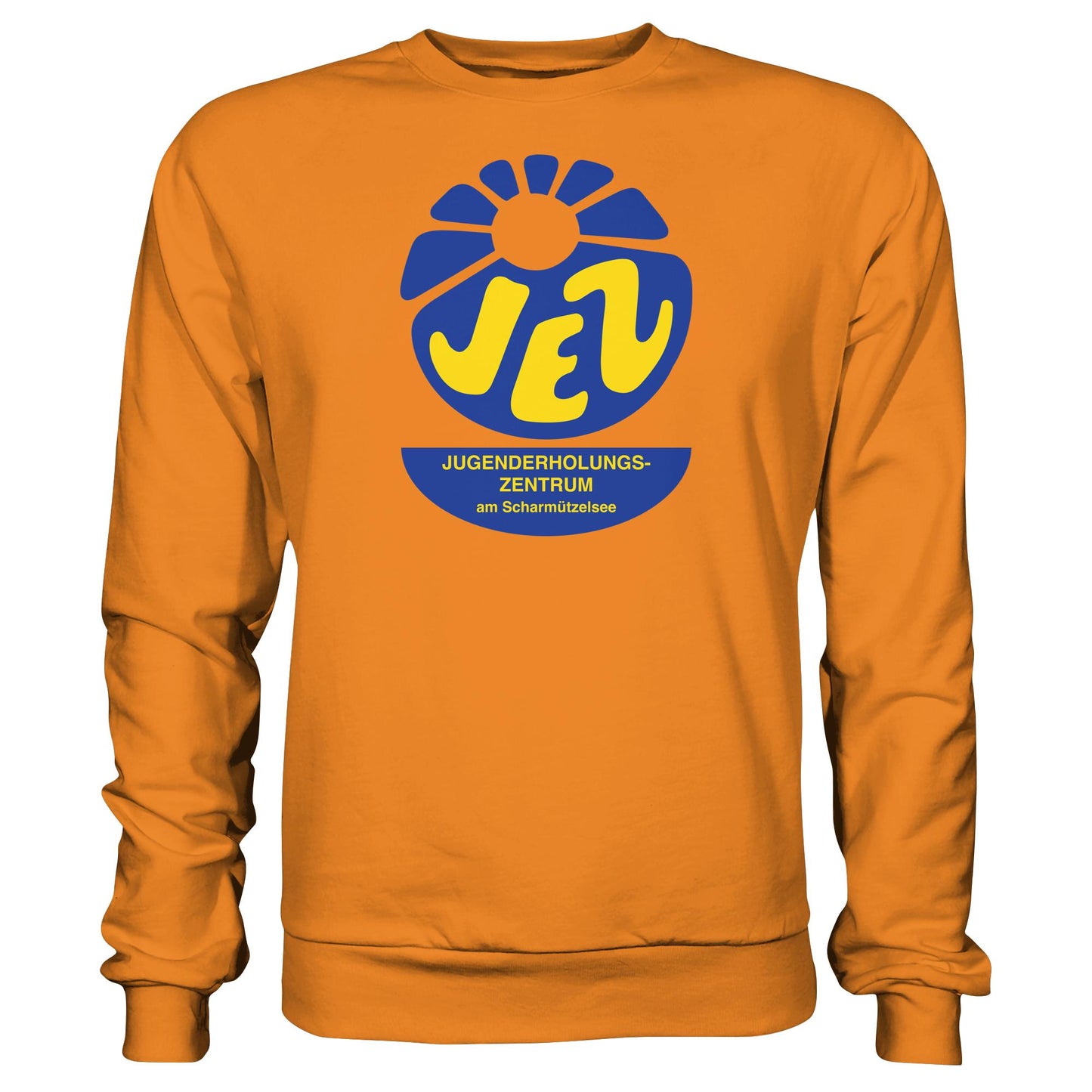 DDR Ostalgie Pullover Unisex • JEZ - JUGENDERHOLUNGSZENTRUM SCHARMÜTZELSEE