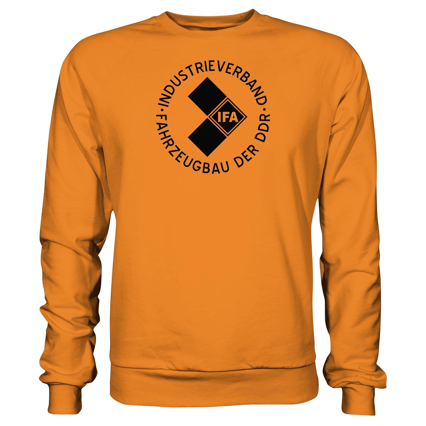 DDR Ostalgie Pullover Unisex • IFA INDUSTRIEVERBAND FAHRZEUGBAU ( LOGO 1970er) - hell