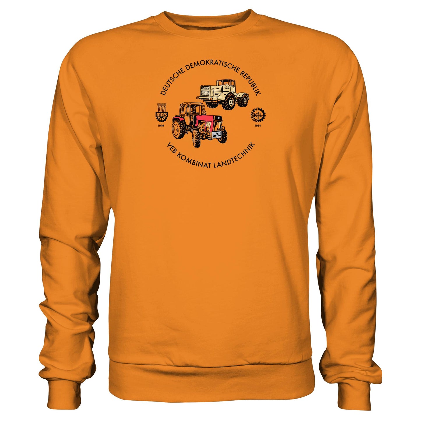 DDR Ostalgie Pullover Unisex • VEB KOMBINAT LANDTECHNIK (ORIGINAL GEDÄCHTNISTELLER)