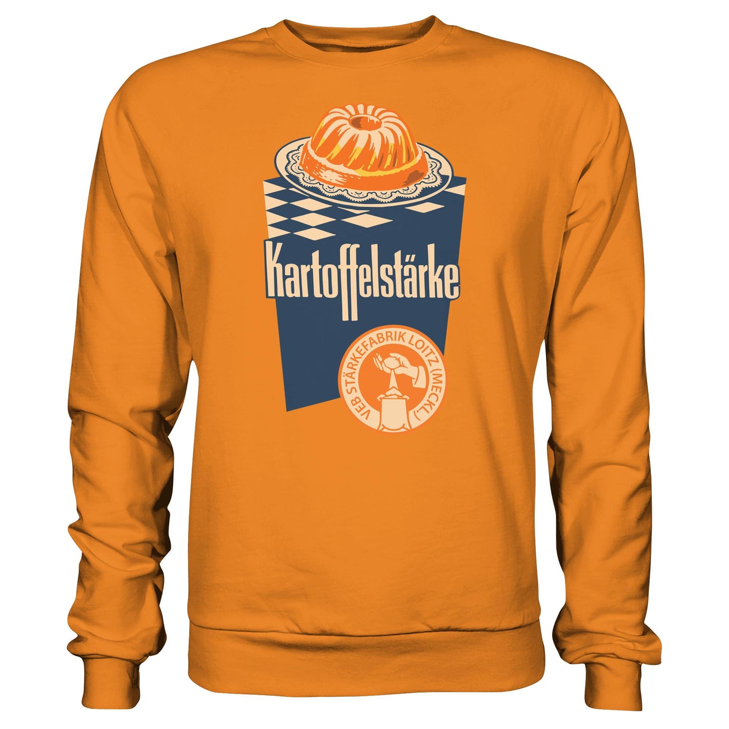 DDR Ostalgie Pullover Unisex • VEB KARTOFFELSTÄRKE - VEB STÄRKEFABRIK LOITZ