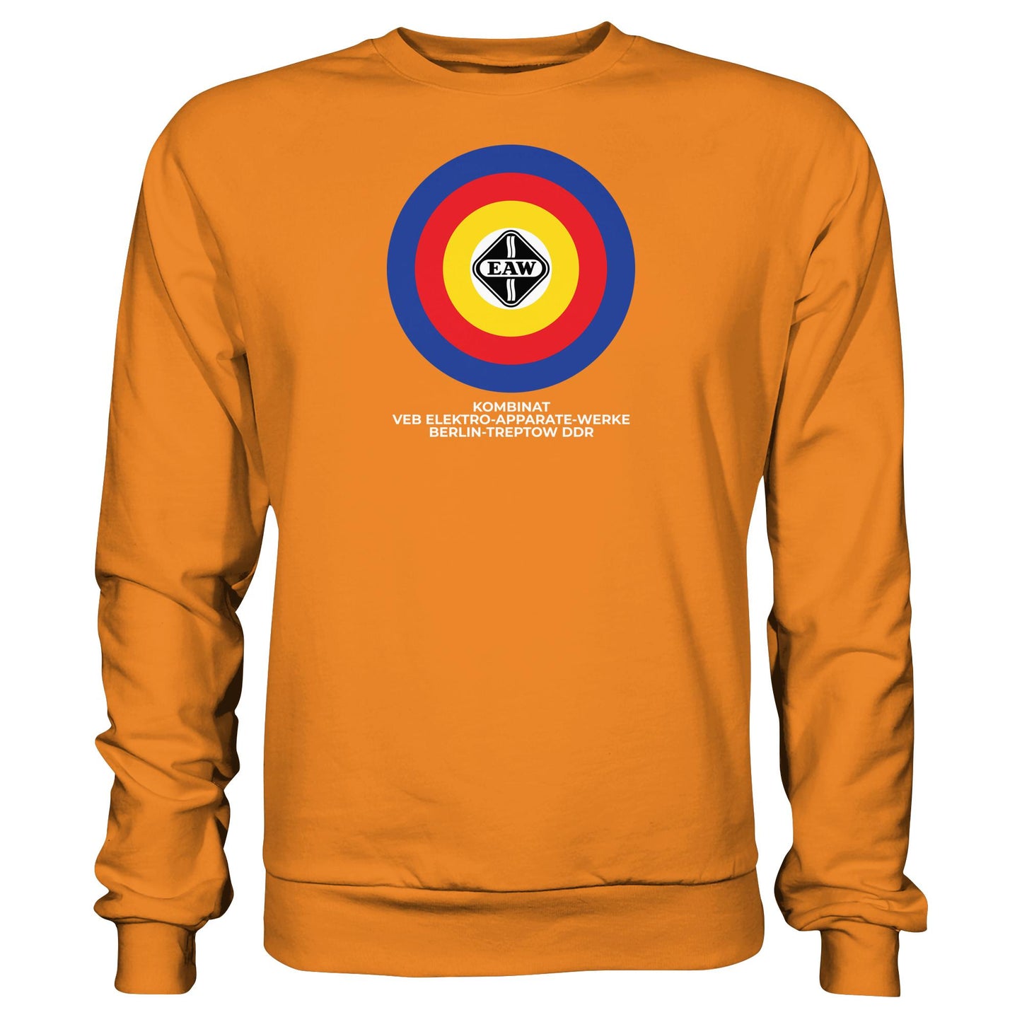 DDR Ostalgie Pullover Unisex • VEB ELEKTRO-APPARATE-WERKE BERLIN-TREPTOW