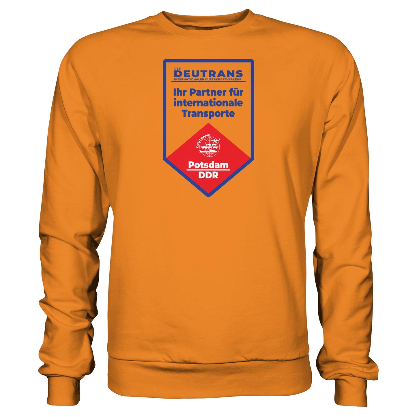 DDR Ostalgie Pullover Unisex • VEB DEUTRANS - POTSDAM