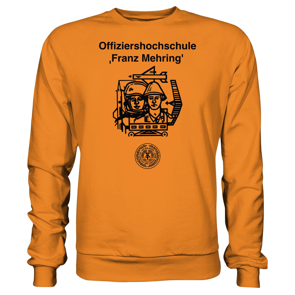 DDR Ostalgie Pullover Unisex • NVA - OFFIZIERSHOCHSCHULE FRANZ MEHRING