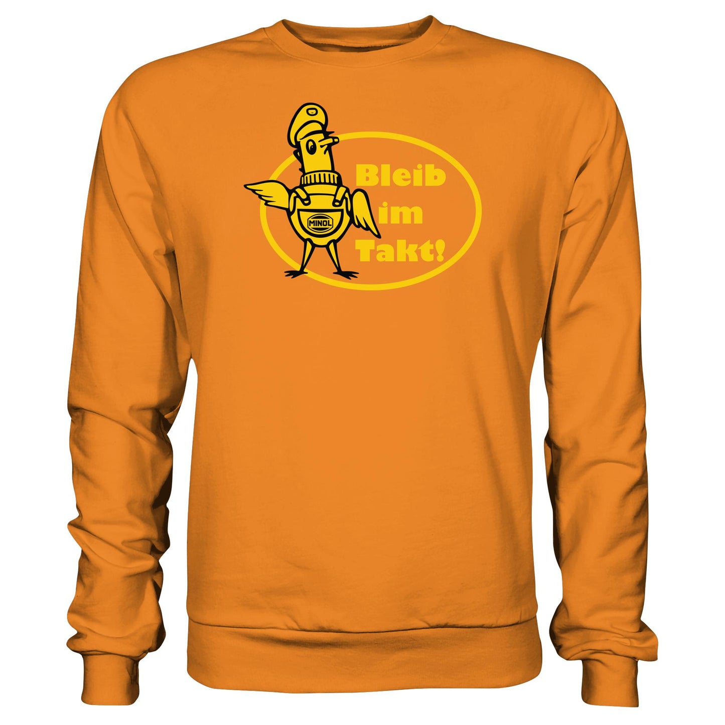 DDR Ostalgie Pullover Unisex • MINOL - BLEIB IM TAKT