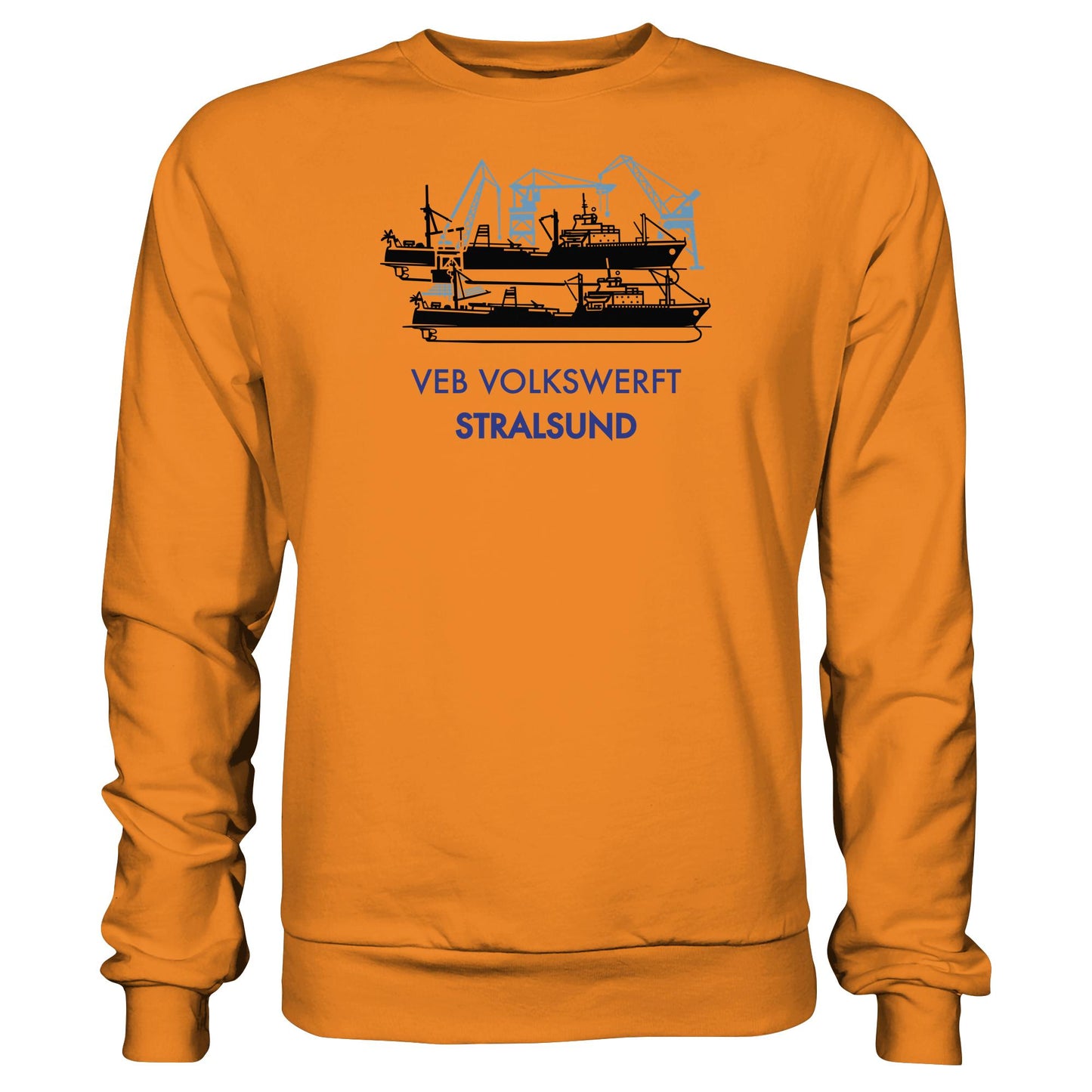 DDR Ostalgie Pullover Unisex • VEB VOLKSWERFT STRALSUND