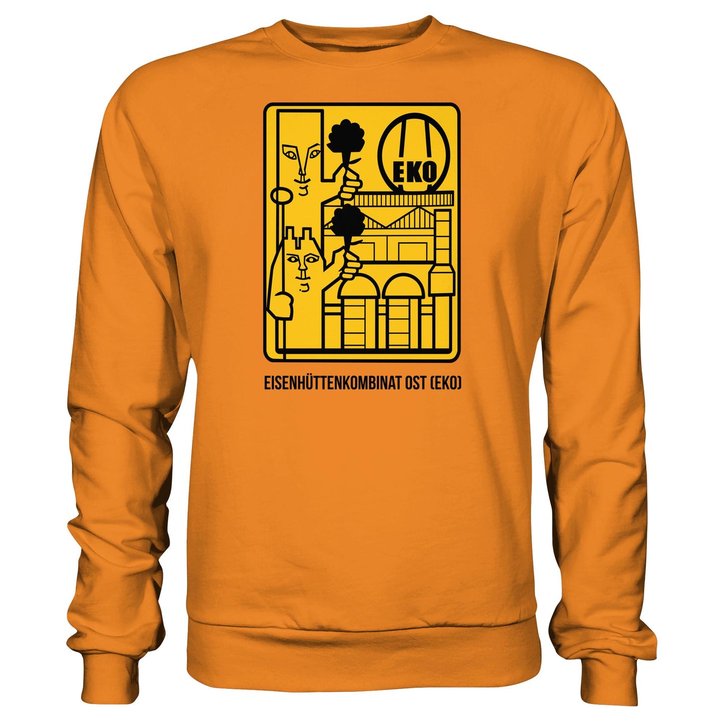 DDR Ostalgie Pullover Unisex • EISENHÜTTENKOMBINAT OST (EKO)