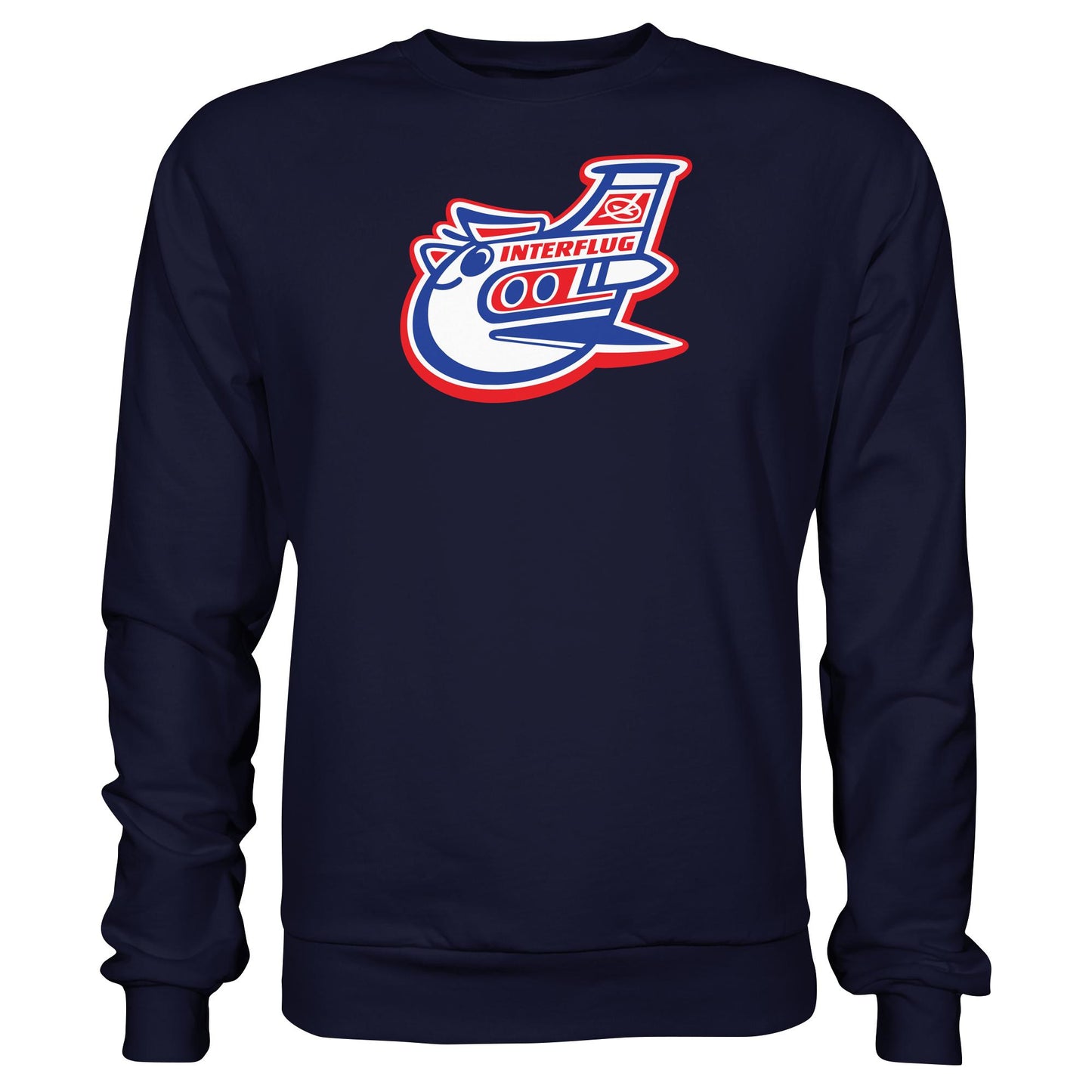 DDR Ostalgie Pullover Unisex • INTERFLUG (ORIGINAL PIN)