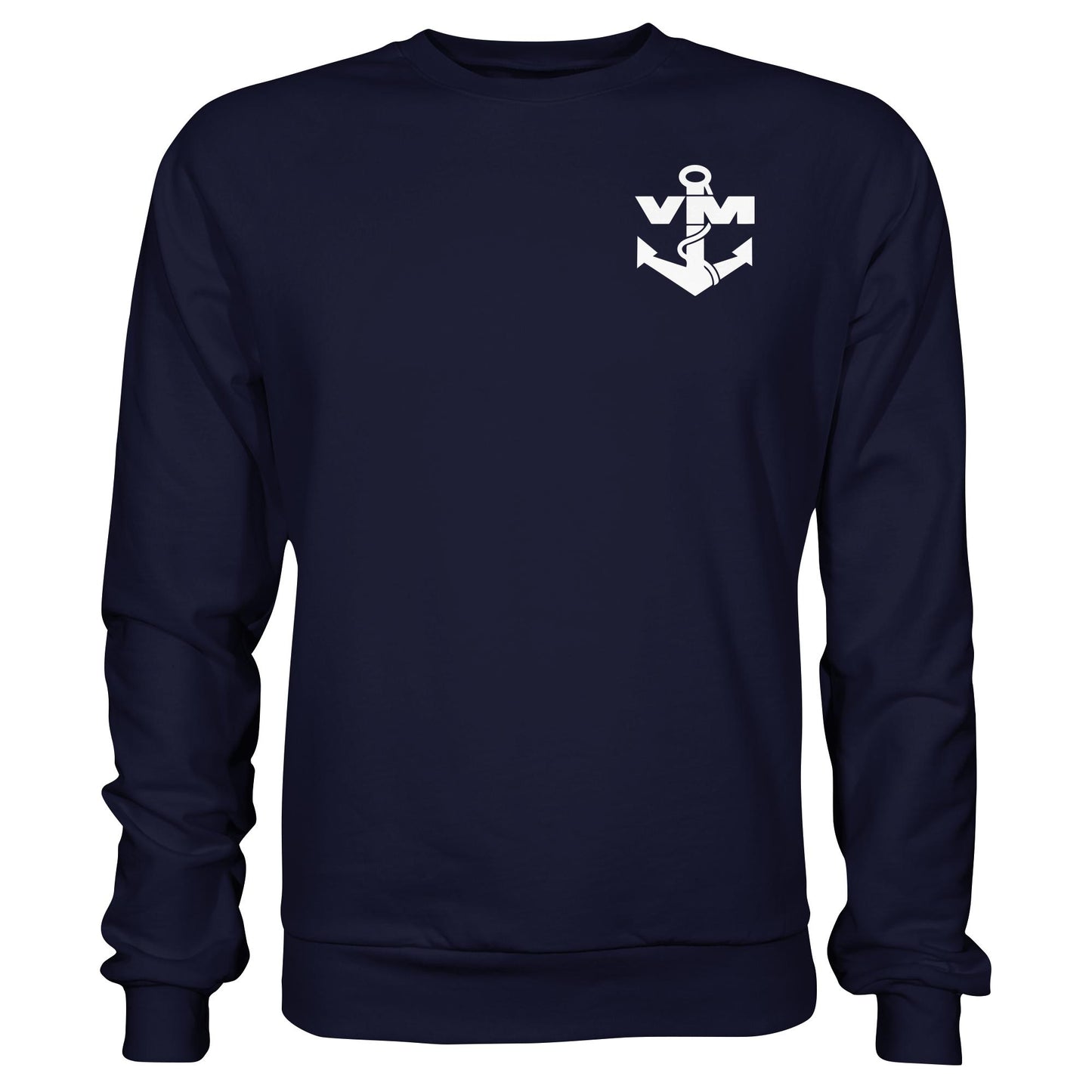 DDR Ostalgie Pullover Unisex • NVA EMBLEM - VOLKSMARINE SEESTREITKRÄFTE - DUNKEL