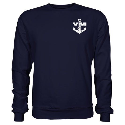 DDR Ostalgie Pullover Unisex • NVA EMBLEM - VOLKSMARINE SEESTREITKRÄFTE - DUNKEL