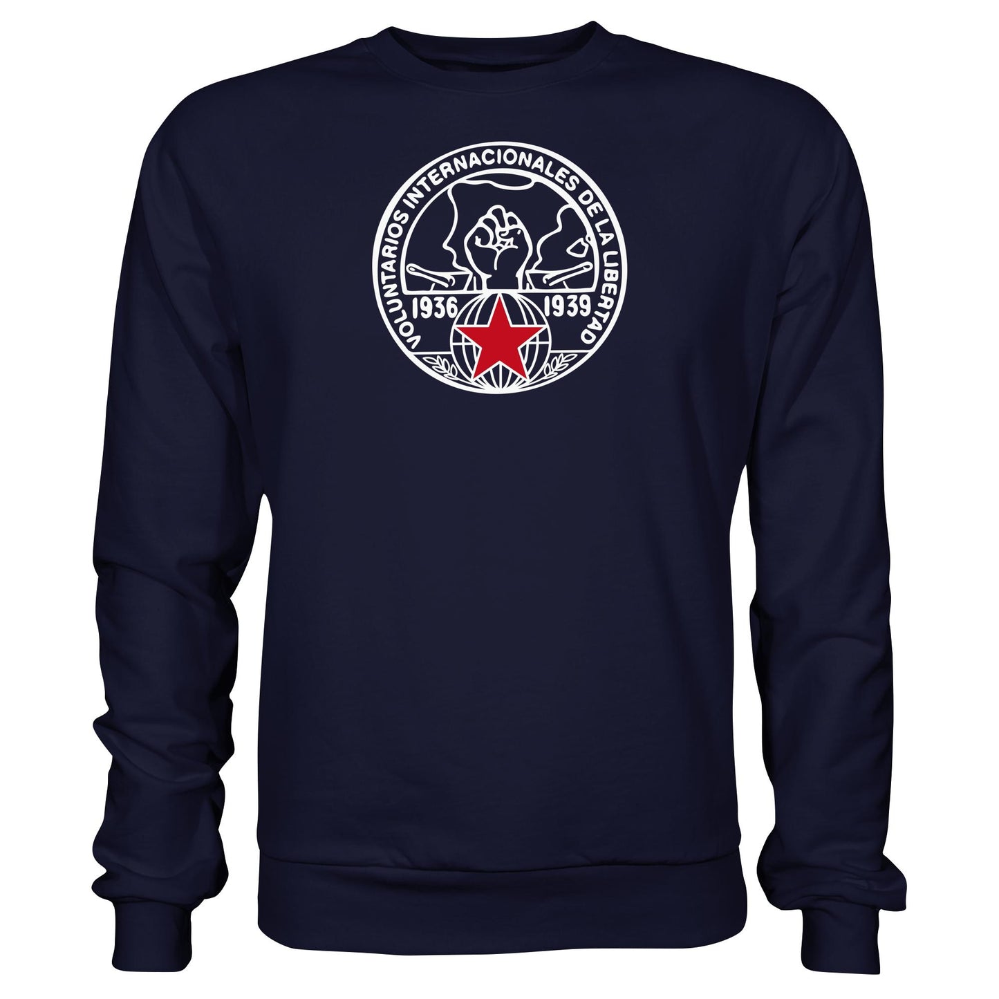 DDR Ostalgie Pullover Unisex • INTERNATIONALE BRIGADEN SPANIEN 1936 - dunkel