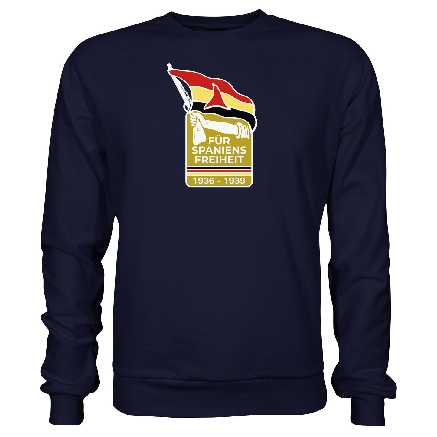 DDR Ostalgie Pullover Unisex • FÜR SPANIENS FREIHEIT - ABZEICHEN SPANIENKÄMPFER