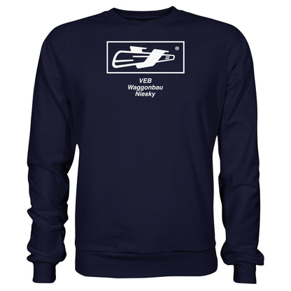 DDR Ostalgie Pullover Unisex • VEB WAGGONBAU NIESKY