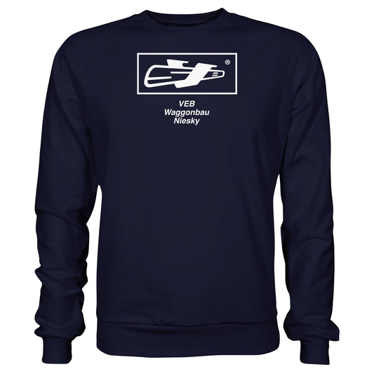 DDR Ostalgie Pullover Unisex • VEB WAGGONBAU NIESKY