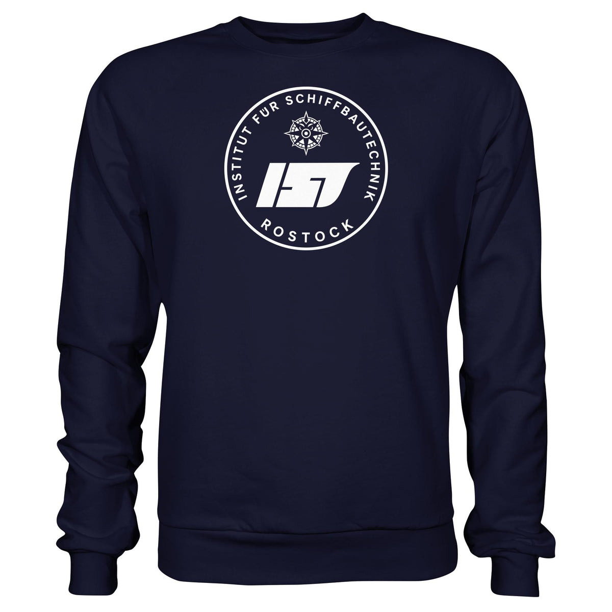DDR Ostalgie Pullover Unisex • INSTITUT FÜR SCHIFFBAUTECHNIK ROSTOCK