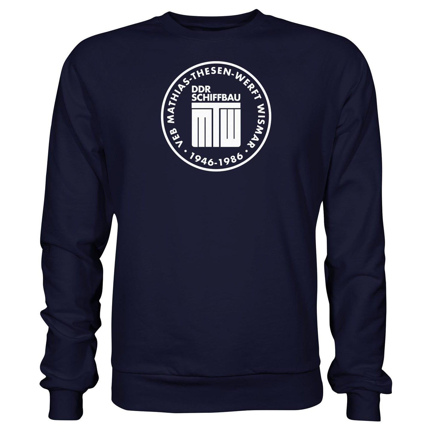 DDR Ostalgie Pullover Unisex • MATHIAS-THESEN-WERFT WISMAR