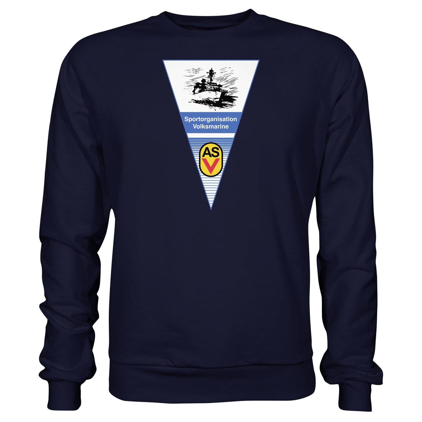 DDR Ostalgie Pullover Unisex • ASV SPORTORGANISATION VOLKSMARINE