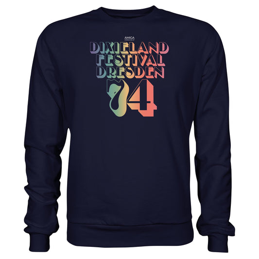 DDR Ostalgie Pullover Unisex • DIXIELAND FESTIVAL DRESDEN 1974 (ORIGINAL-PLATTE)