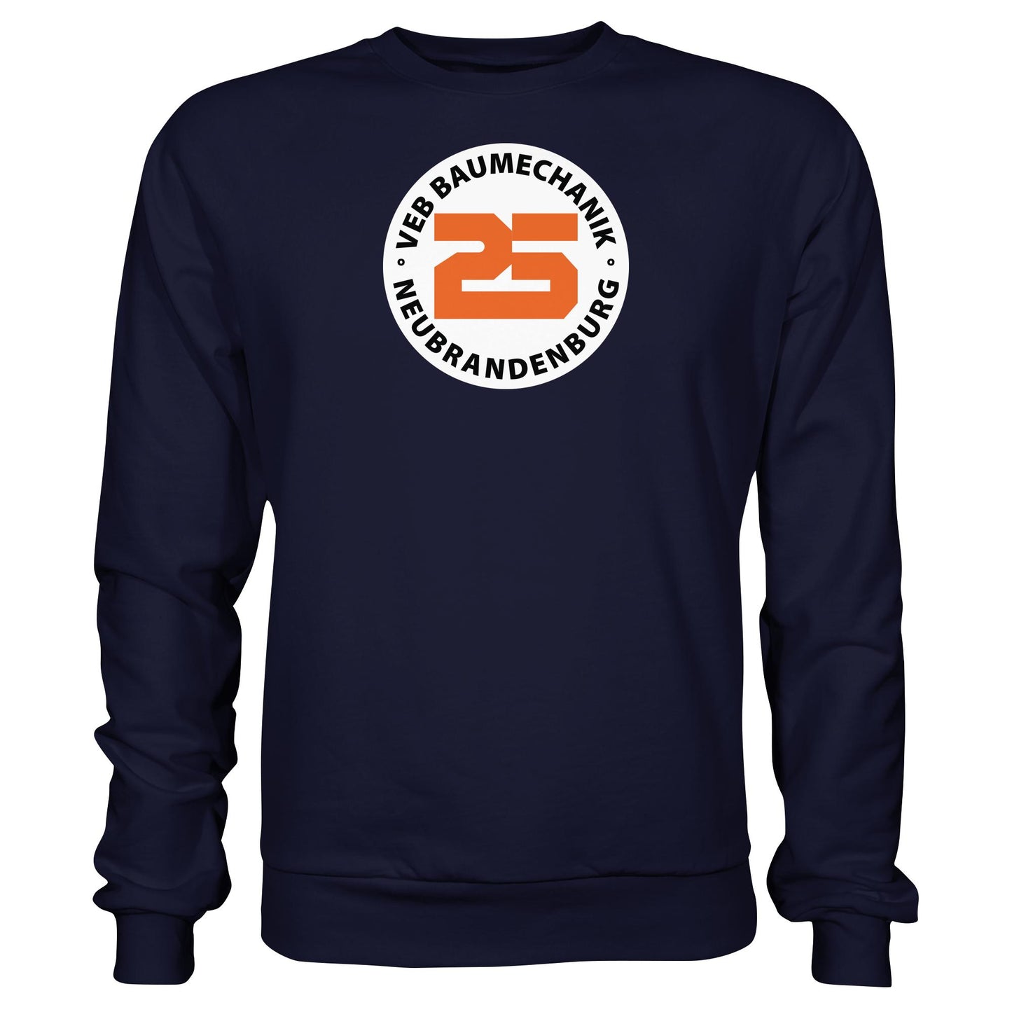 DDR Ostalgie Pullover Unisex • VEB BAUMECHANIK NEUBRANDENBURG